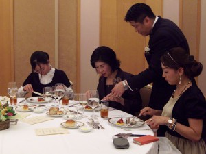 関西作法会テーブルマナー講習会2015の様子8