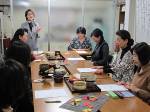 薄茶のマナー研究科勉強会