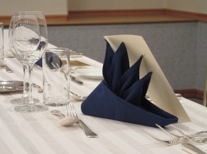2018年テーブルマナー講習会ナプキンヨット